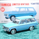 LV-84a - mazda familia van (lightblue) (Tomica Limited Vintage Diecast 1/64)