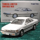 LV-N118a - nissan leopard ultima 1987 (white) (Tomica Limited Vintage Neo Diecast 1/64)