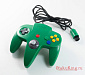 Джойстик зеленый для Nintendo 64 (оригинал)