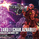HG Gundam The Origin (#015) - MS-05 Zaku I (Char Aznable)