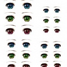 Decals eyes series 1 for 1/6 scale heads