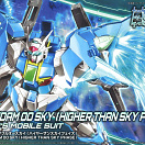 HG Build Divers #014-SP GN-0000DVR/S Gundam 00 Sky Higher Than Sky Phase