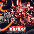 SD Gundam BB (#382) - MSN-04 Sazabi