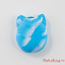 Чехол для Тамагочи - котик мраморный синий