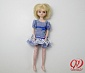 Японская кукла б/у (Jenny doll, Licca doll) blue dress
